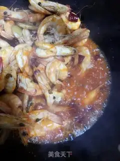 Make Spicy shrimp step 6