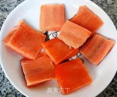 Make Burn the salmon tofu step 1