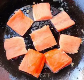 Make Burn the salmon tofu step 6