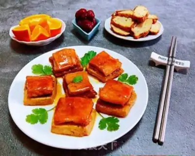 Make Burn the salmon tofu step 11