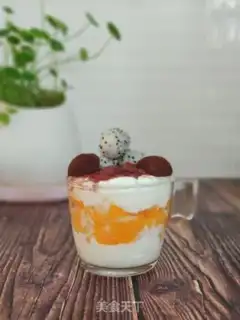Make Mango yogurt cup step 6