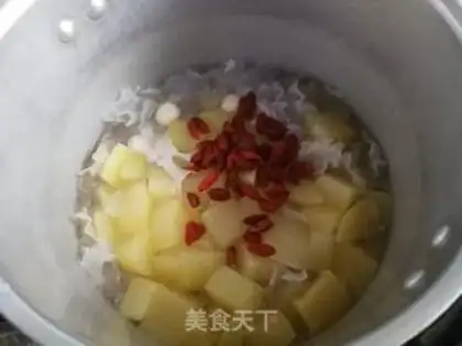 Make Silver-eared apples step 4