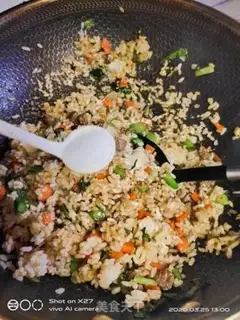 Make Chest beef fried rice step 4