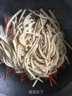 Make Carrot, bean peel step 4