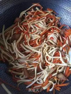 Make Carrot, bean peel step 5