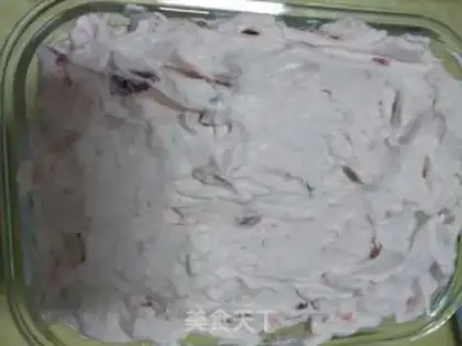 Make Strawberry nut ice cream step 7
