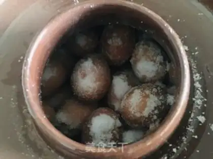 Make Salted eggs step 5