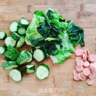 Make Vegetable omelet step 2