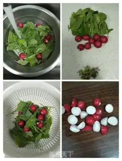 Make Roach salad step 1