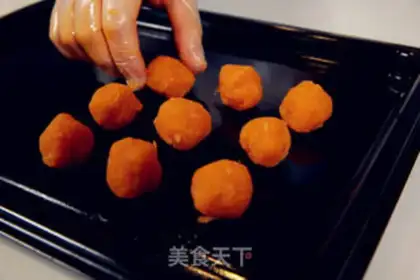 Make Salted egg yolks step 7