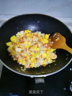 Make Shrimp pineapple rice step 7