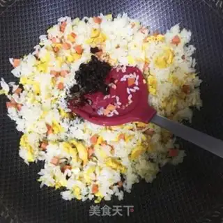 Make Godmother ham and rice step 5
