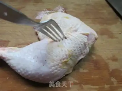 Make Salted chicken legs step 2