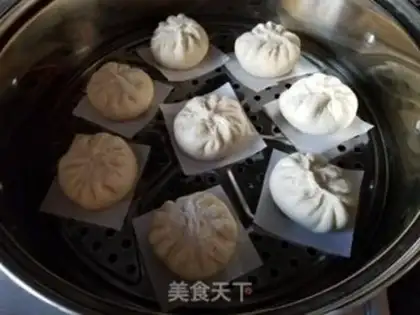 Make Pork buns step 11