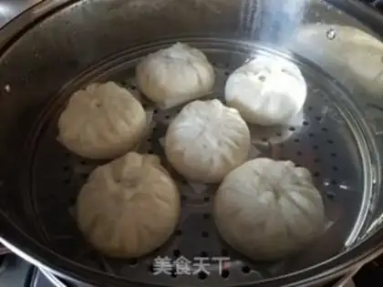 Make Pork buns step 12