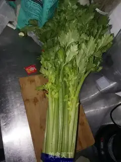 Make Celery eggs breakfast cake step 0