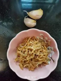 Make Shrimp-skinned pumpkin step 1