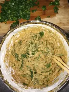 Make Celery eggs breakfast cake step 4