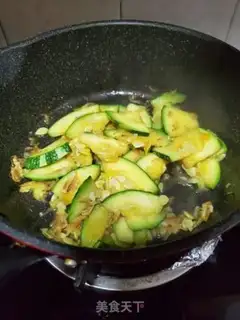 Make Shrimp-skinned pumpkin step 5