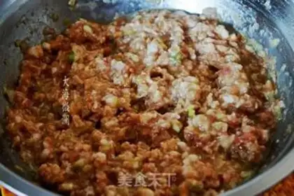 Make Sour pork dumplings step 2