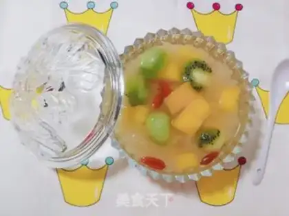 Make Silver Ears and Fruits step 1