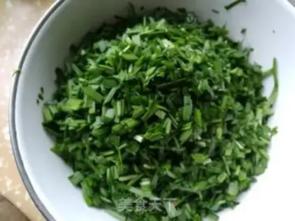 Make Egg dumplings step 1