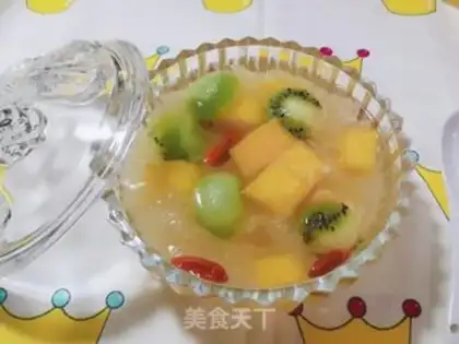 Make Silver Ears and Fruits step 2