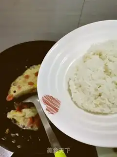Make Pineapple rice step 4