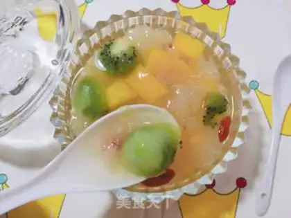 Make Silver Ears and Fruits step 3
