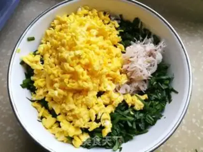 Make Egg dumplings step 4