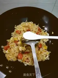 Make Pineapple rice step 6