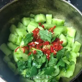 Make Cold cucumber step 1