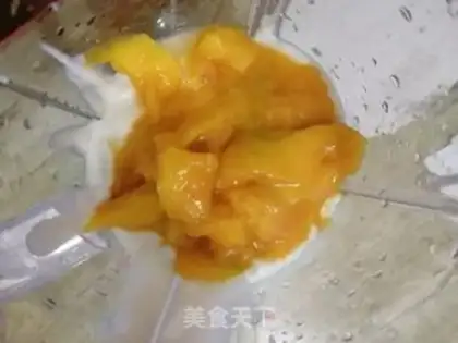Make Mango yogurt cake step 5