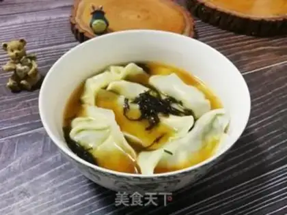 Make Egg dumplings step 9