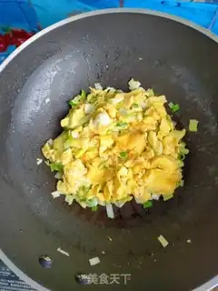 Make Shrimp fried eggs step 7