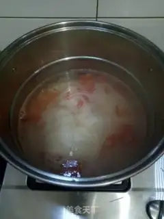 Make Tomato spinach noodles step 2