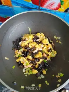Make Shrimp fried eggs step 10