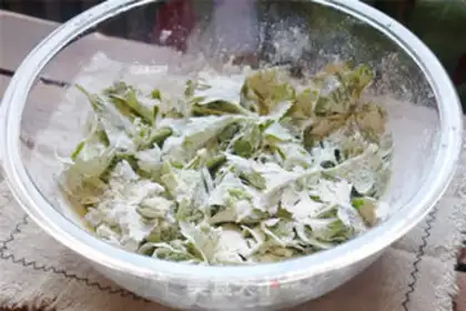 Make Celery leaves step 2