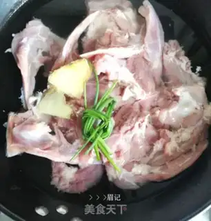 Make Red duck collarbone step 2