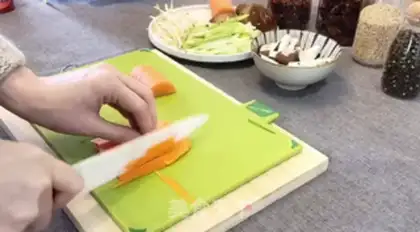 Make Korean rice step 1