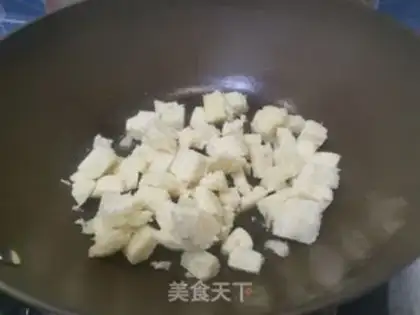 Make Bread bowl, red curry pineapple chicken step 14