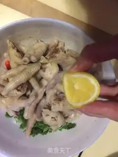 Make Lemon chicken claws step 7