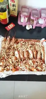 Make Tasty golden mushroom roast shrimp step 5