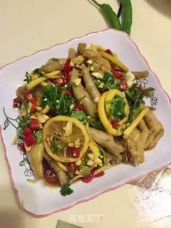 Make Lemon chicken claws step 9