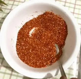 Make Spicy oil step 2