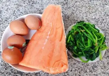 Make Samurai spinach step 0