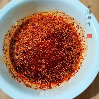 Make Spicy oil step 6