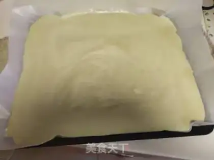Make A spinach cake roll step 10