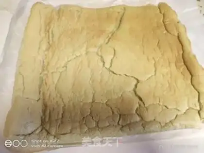 Make A spinach cake roll step 11