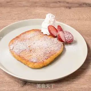 Make French toast with bread crumbs step 9
